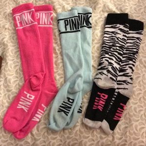 PINK Package sock set